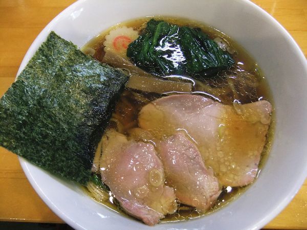 「中華そば（680円）」@白河手打中華そば 法隆の写真