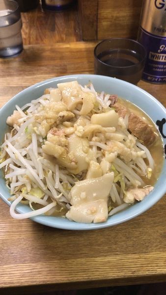 「小ラーメン アブラカラメ」@ラーメン二郎 新小金井街道店の写真