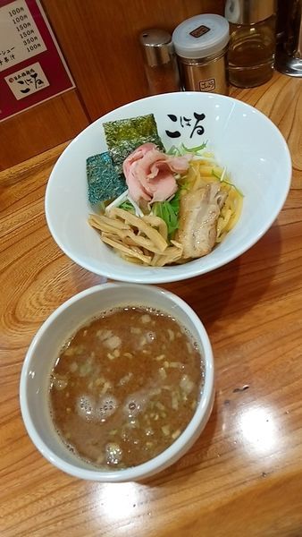 「濃厚白湯つけ麺８００円」@日本橋麺処 こはるの写真