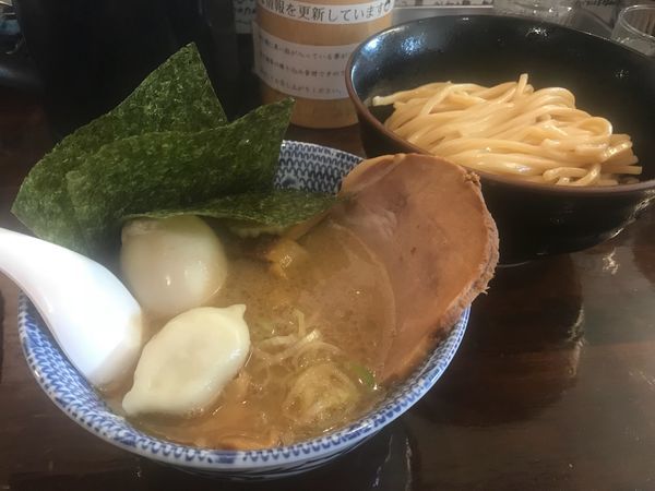 「全部入りつけ麺 並」@つけ麺 紅葉の写真