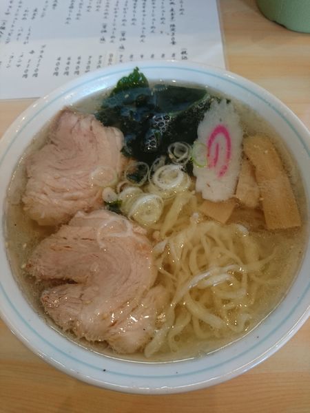 「しおらーめん 640円」@らーめん 高島の写真