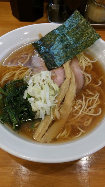 「醤油中華そば」@中華そば 万来之陣の写真