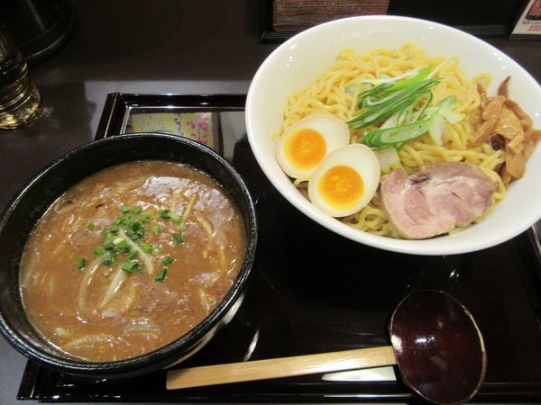 「味噌つけ麺・大盛（１０５０円）」@極味噌本舗 桜土浦インター店の写真