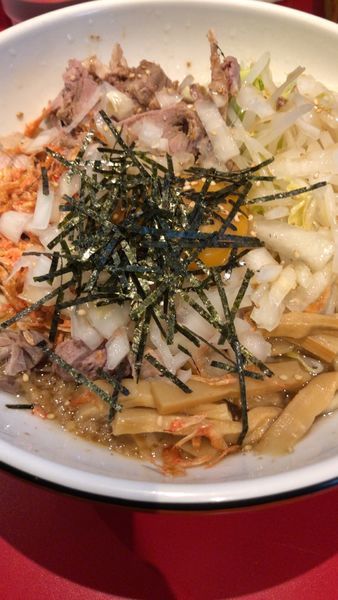 「まぜそば」@ラーメン蘭の写真