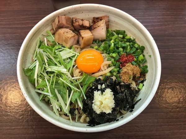 「まぜそば」@てっぺん 刈谷店の写真