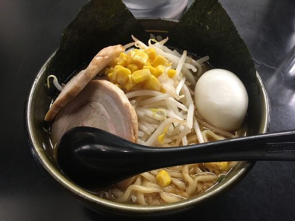 「特味噌 背脂有」@東京スタイルみそラーメン ど・みそ ららぽーと豊洲店の写真