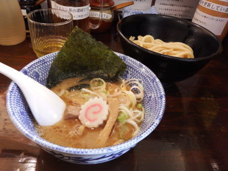 「つけ麺（ハーフ）１３０ｇ」@つけ麺 紅葉の写真