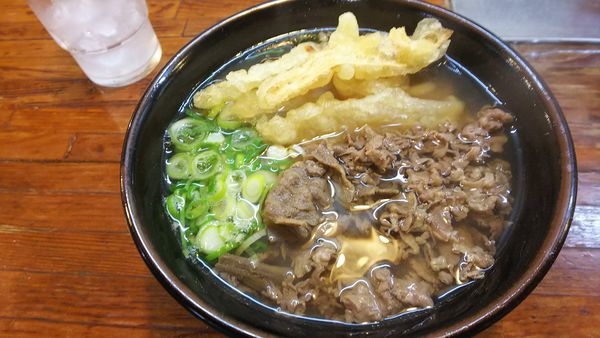 「肉ごぼう」@うどん平の写真