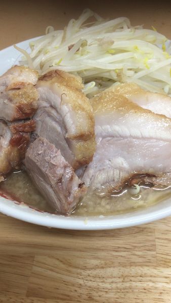 「子ブタ4枚」@ラーメン 登良治郎の写真