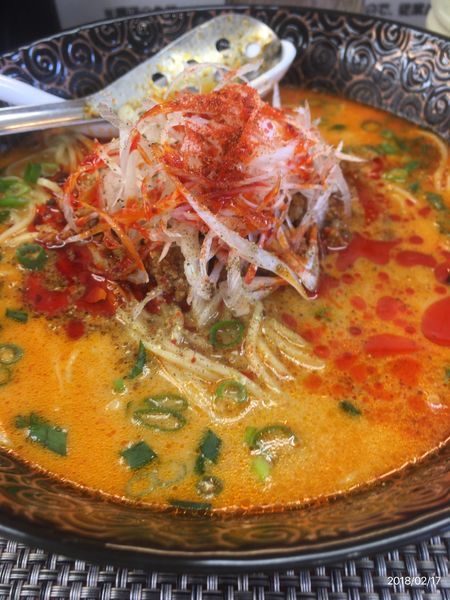 「清湯担々麺」@麺や 睡蓮の写真