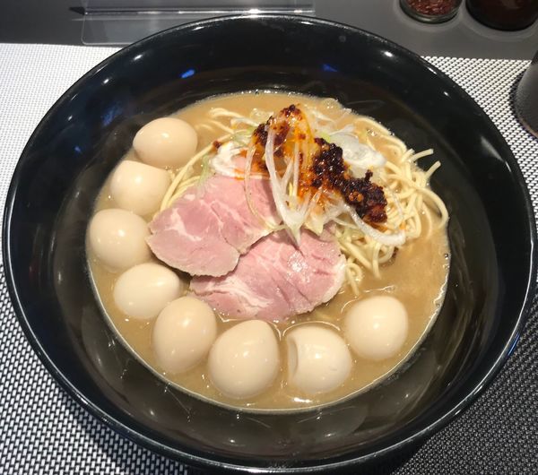 「《限定》味噌SOBA＋うず乱舞」@煮干乱舞の写真