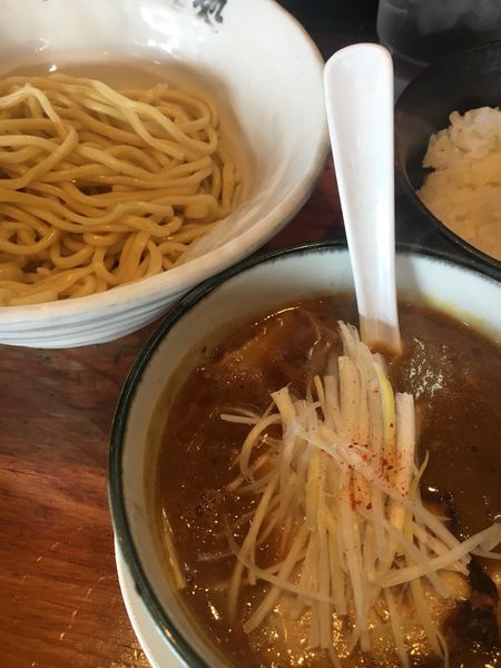 「極旨カレーつけ¥800＋ライス¥150」@大鶴製麺処 謹製 親富孝の写真