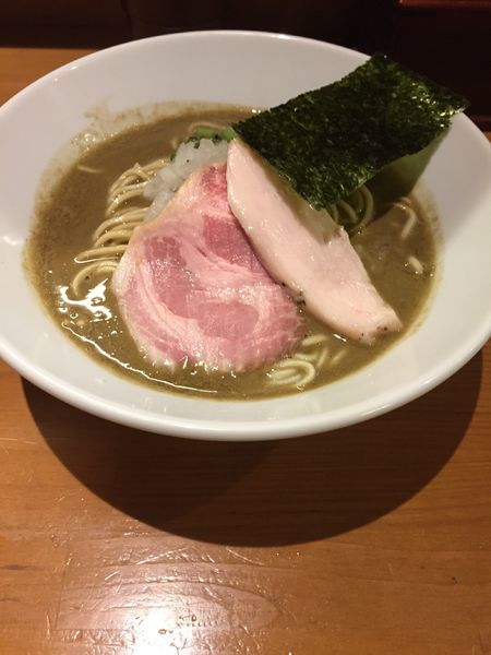 「濃厚蕎麦 800円（和え玉200円）」@亀戸煮干中華蕎麦 つきひの写真