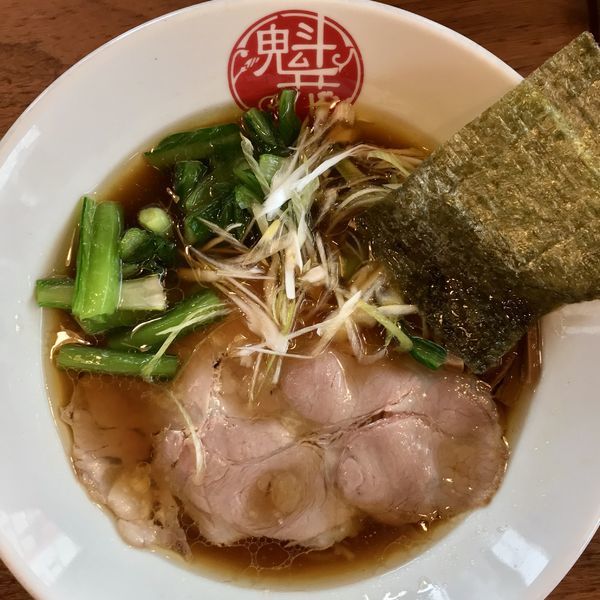 「昔ながらの中華そば ¥680円」@天然魳煮干だしらーめん創房 魁花の写真