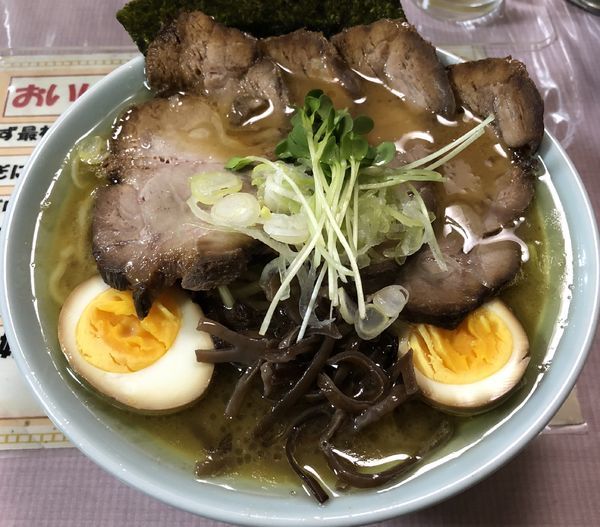 「チャーシューメン＋味玉（￥850＋￥50）」@元祖桃家 大和駅前店の写真