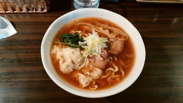 「わんたんめん」@麺や 豊の写真