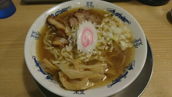 「煮干そば並_750円」@煮干そば 流。の写真