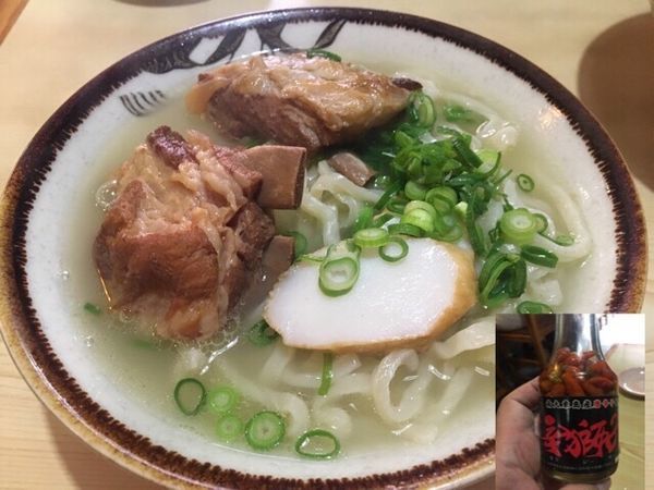 「ソーキそば700円」@元祖 大東そばの写真