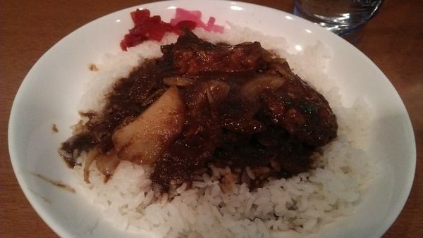 「インド風カリーランチ ポークと野菜のカリー 730円」@ジンコックの写真