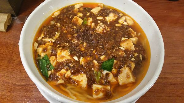 「麻婆麺」@SHIBIRE NOODLES 蝋燭屋の写真