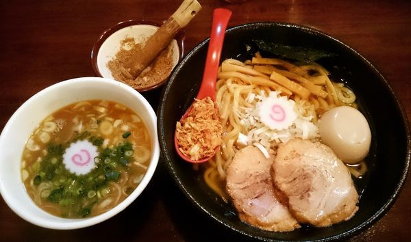 「特製つけ麺 あつ盛り 1000円」@鰹節 辻もと つけ麺処の写真