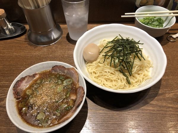 「特製うめやつけ麺中盛り」@中華そば うめやの写真