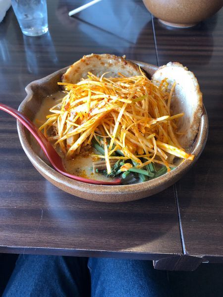 「信州味噌肉ネギらーめん（炙り焼豚2枚）」@蔵出し味噌 麺場 田所商店 印西千葉ニュータウン店の写真