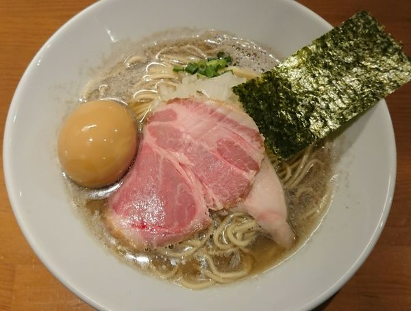 「味玉中華蕎麦」@亀戸煮干中華蕎麦 つきひの写真