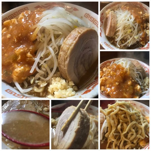 「ラーメン750円 サービスフュージョン」@火の豚 人形町駅前店の写真