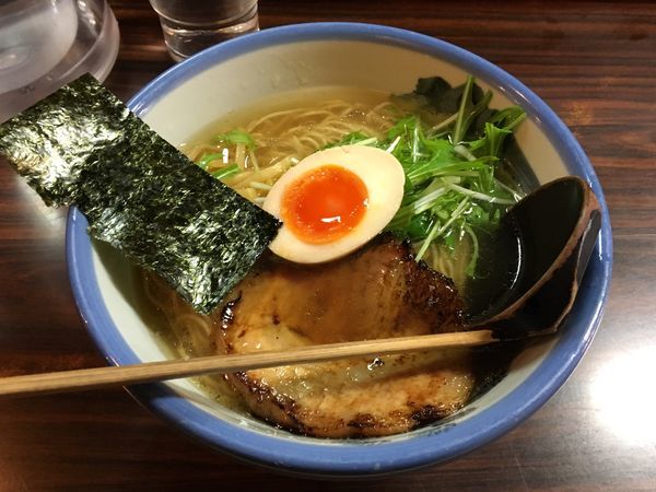 「塩らーめん（淡麗）」@AFURI 恵比寿の写真