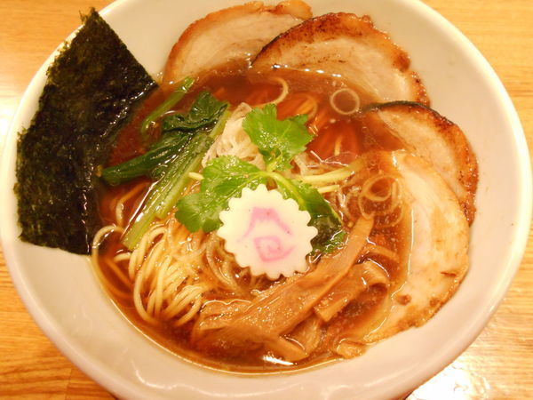 「和風支那そば しょうゆ (チャーシュー増量)」@麺屋 燕の写真