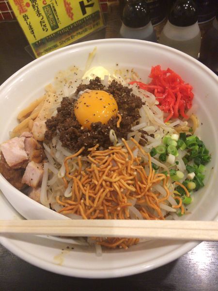 「特製まぜそば 小盛」@みちる屋 北越谷店の写真