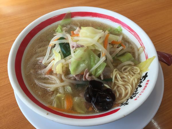 「近江ちゃんぽん(野菜大盛)¥734」@ちゃんぽん亭総本家 高月店の写真