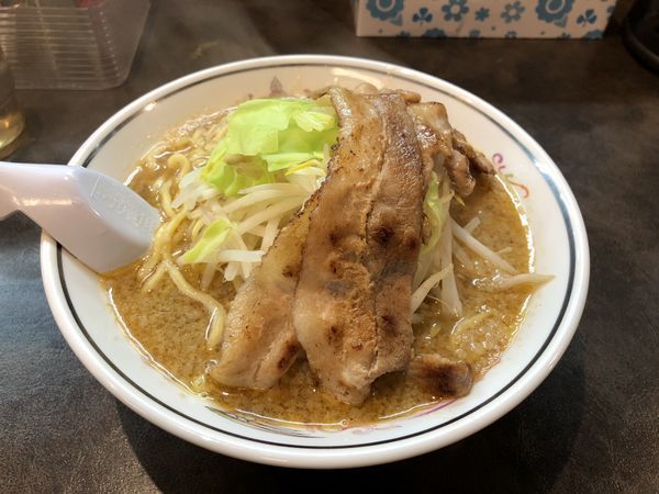 「ハル二郎（二郎の日260円引き）＠510円」@ハルピンラーメン 富士見諏訪南IC店の写真