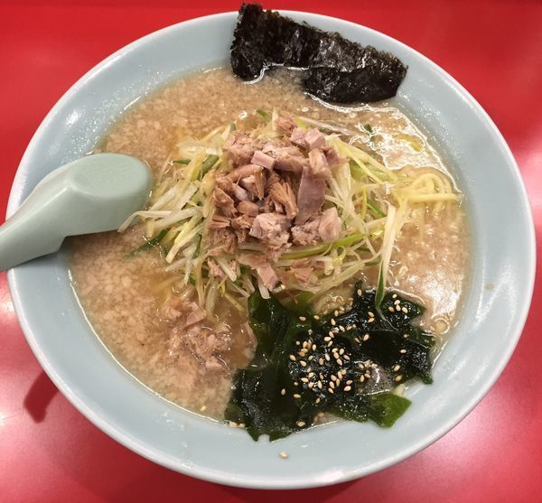 「ネギラーメン750円」@ラーメン かいざん 新小岩店の写真