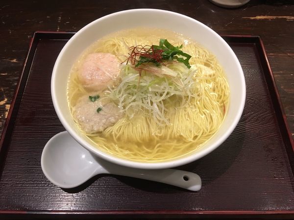 「あら炊き塩らあめん（大盛）」@麺屋 海神の写真
