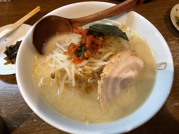 「もやしラーメン」@一指禅 鶴ヶ島店の写真