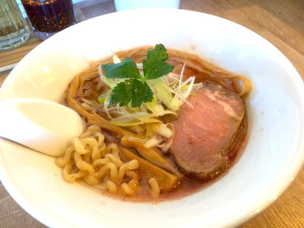 「海老汐らぁめん　八分盛（730円）」@らぁめん蓮華の写真