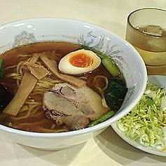 「杏花楼ラーメン+半炒飯780円+ザーサイ250円」@杏花楼 新百合ヶ丘店の写真