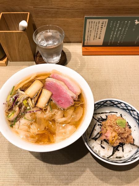 「鴨らぁ麺」@らーめん 鴨to葱の写真