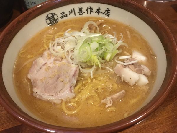 「すみれ風味噌ラーメン」@札幌らーめん 品川甚作本店の写真