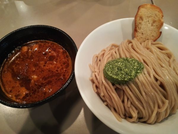 「海老トマトつけ麺大盛」@つけ麺 五ノ神製作所の写真