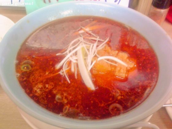 「タンタンメンと餃子半ライスセット (1,080円)」@ラーメン松野屋の写真