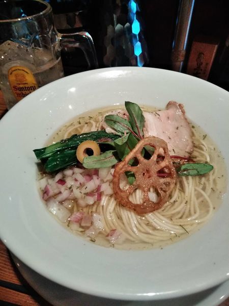 「汐Soba」@noodles trattoria 金魚の写真