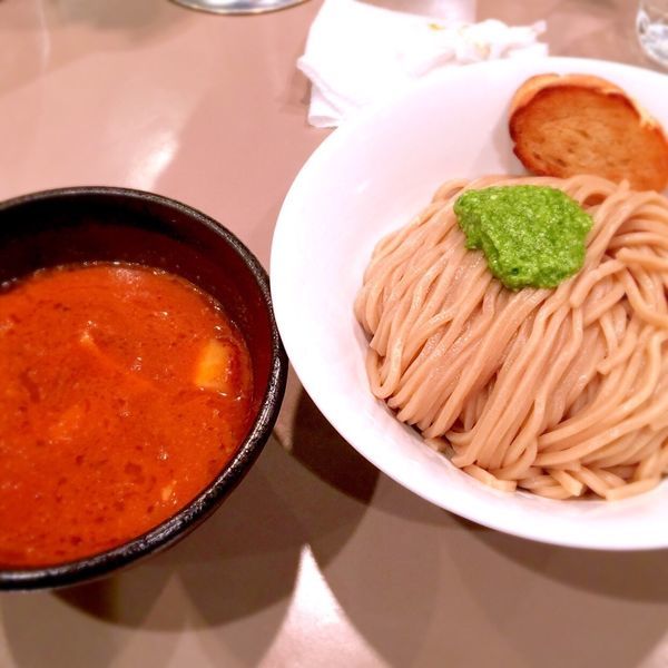 「海老トマトつけ麺」@つけ麺 五ノ神製作所の写真