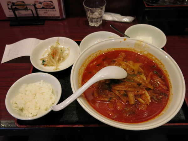 「北京チャンポン定食：800円」@天津飯店の写真