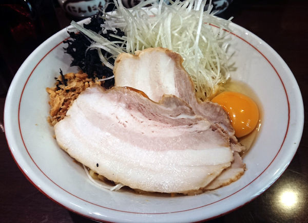 「芳醇ちーゆそば+ライス(無料)」@らーめん飛粋の写真