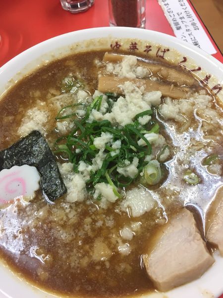 「背脂中華そば」@中華そば ふくもりの写真