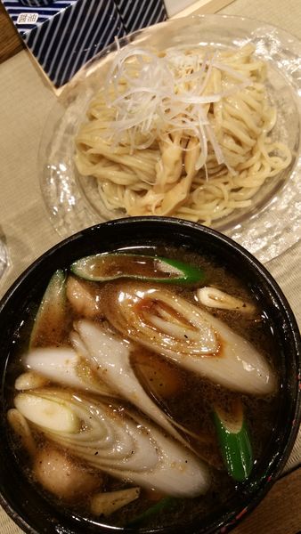 「鴨汁つけそば」@らーめん 鴨to葱の写真