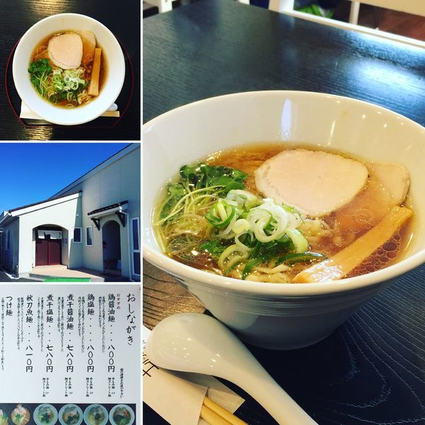 「鶏醤油麺」@麺や 阿吽の写真